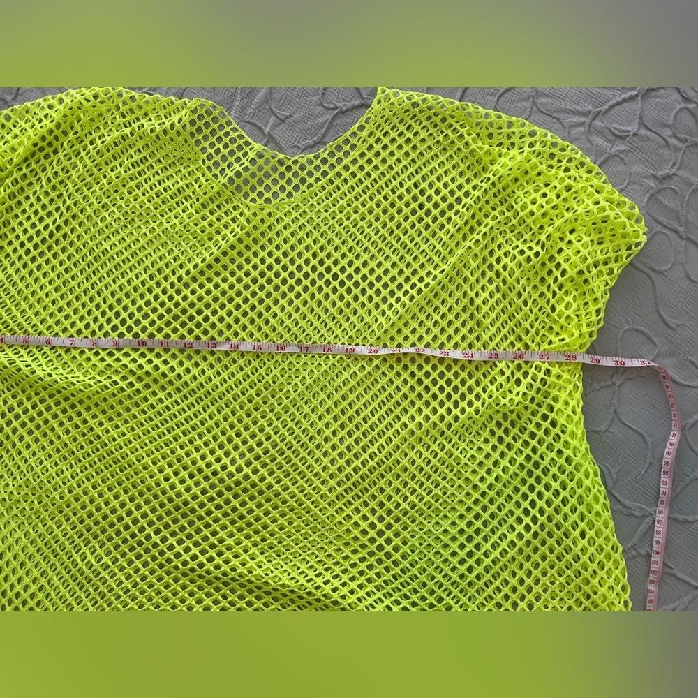 Neon Yellow/green Summer Top (0645) - Picture 7 of 8